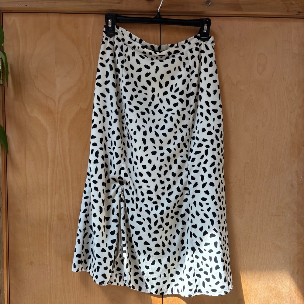 Sugarlips Black and White A-Line Skirt